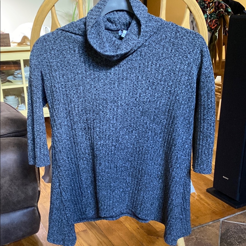 Sonoma Gray Cowl Neck Sweater